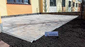 Terrasse neu